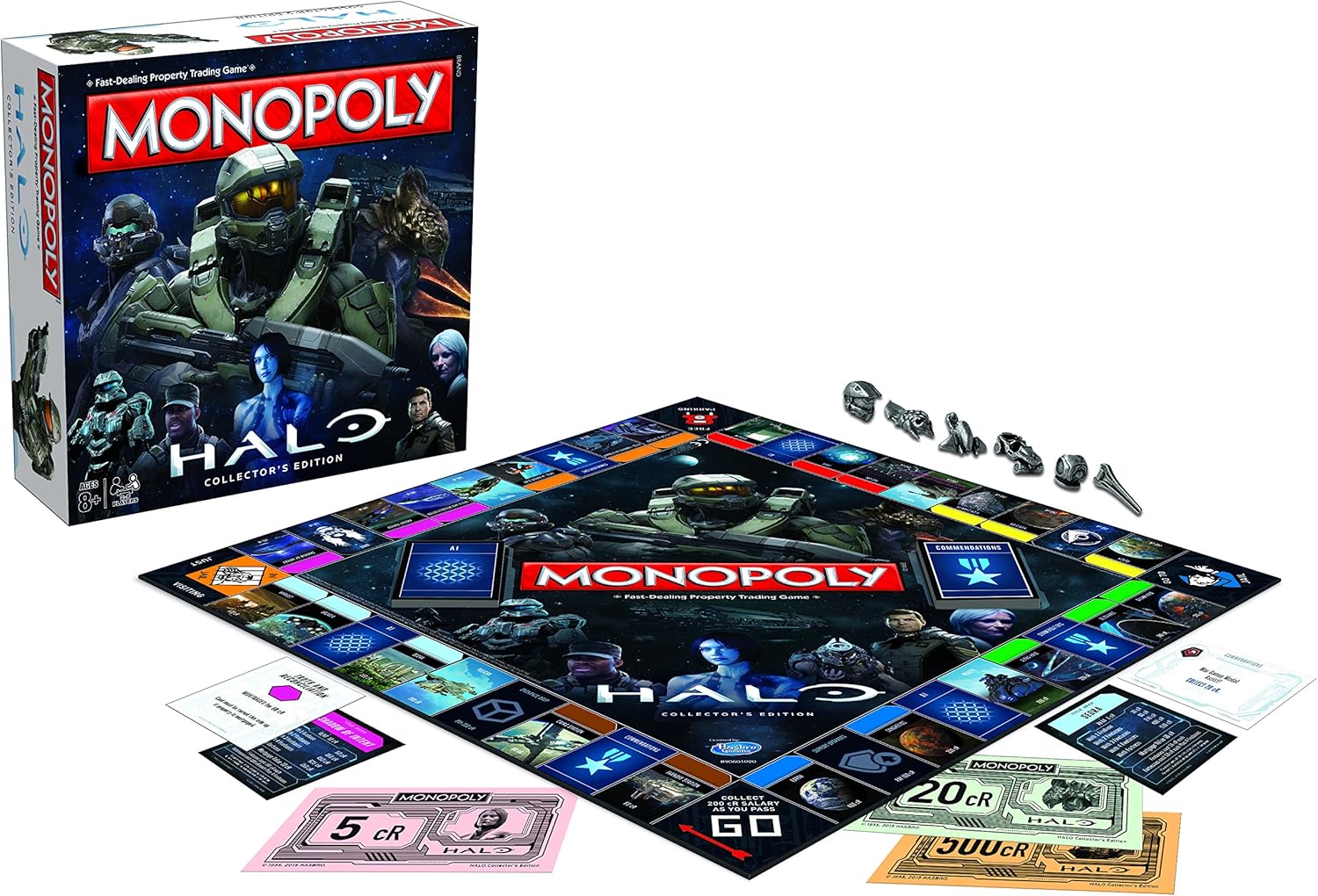 Halo Monopoly Board Game: Amazon.es: Libros en idiomas extranjeros