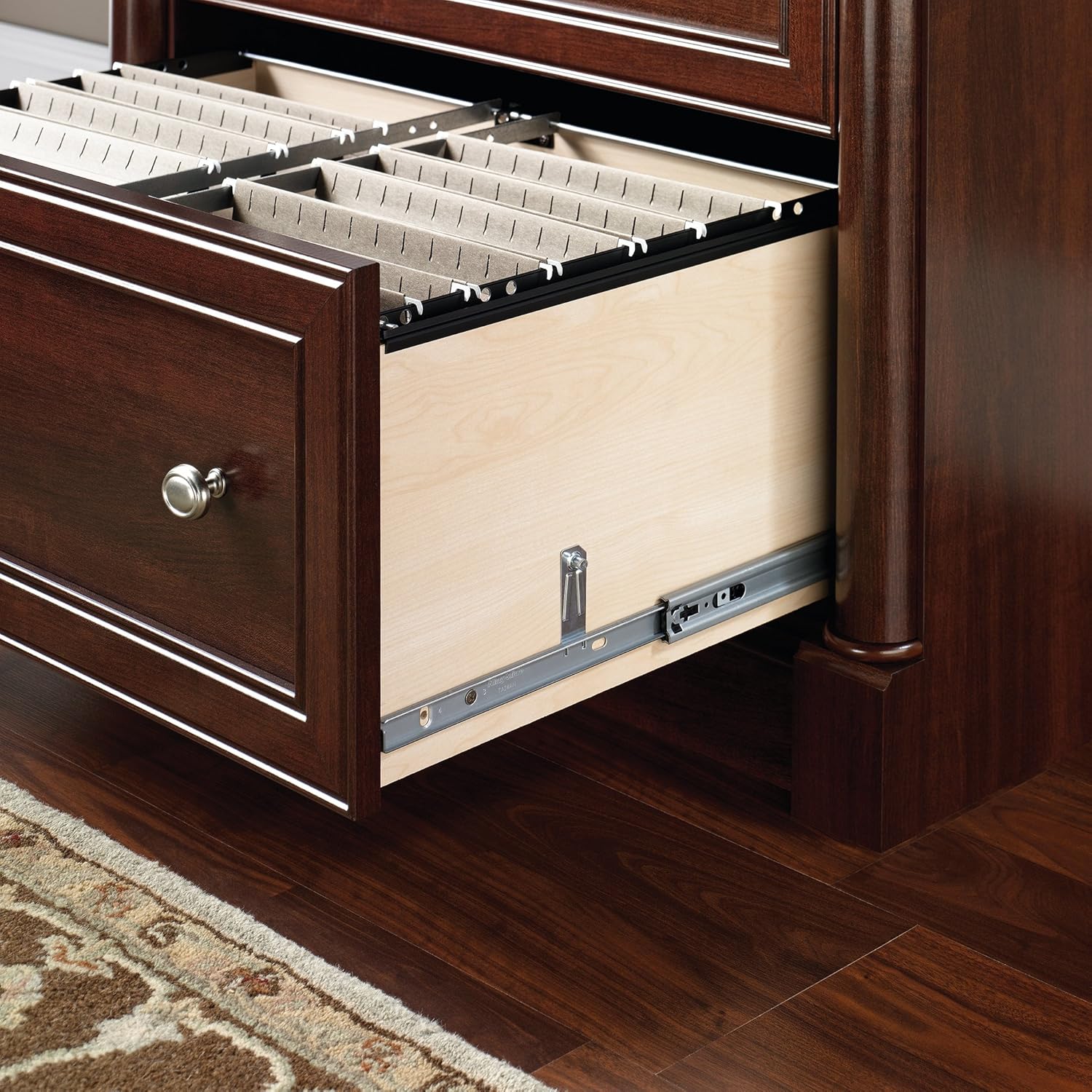 Sauder Palladia Lateral File, Select Cherry finish: Furniture & Decor