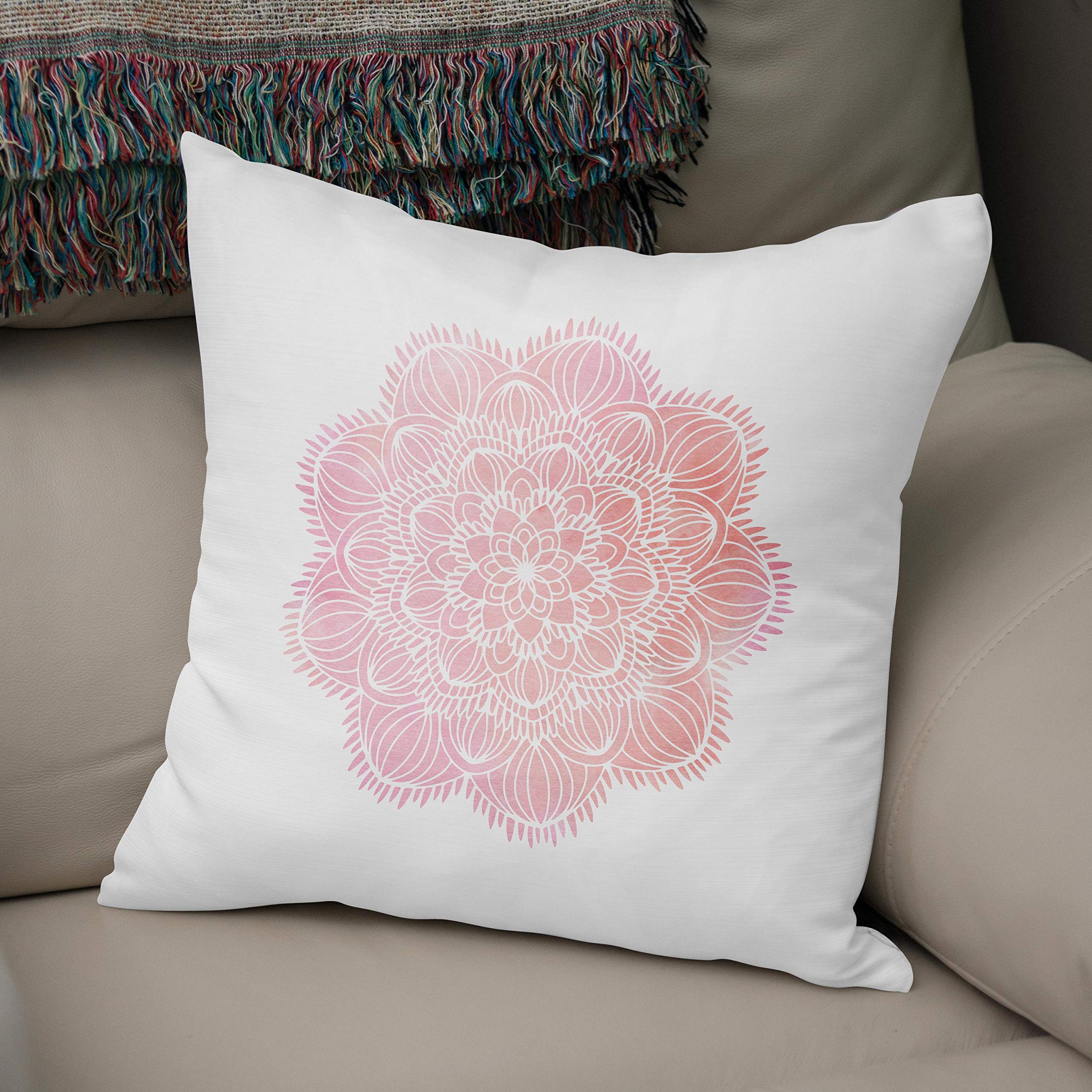 Bonamaison, Decorative Cushion Cover - 50% Cotton 50% Polyester - 43x43cm - Designed and Manufactured in Turkey
