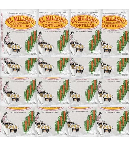 Amazon.com: El Milagros Corn Tortillas, No Preservatives, Non-GMO