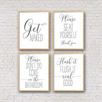 Printable Bathroom Artwork | Bathroom Design