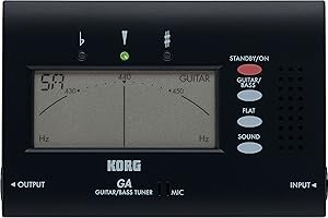Korg GA-40 Large Display Guitar and Bass Tuner