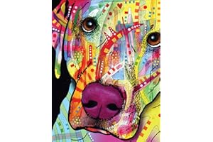 Dean Russo Labrador Journal: Lined Journal (Quiet Fox Designs) Gift for Dog Lovers - 144 Acid-Free Lined Pages for a Dream Diary or Journaling