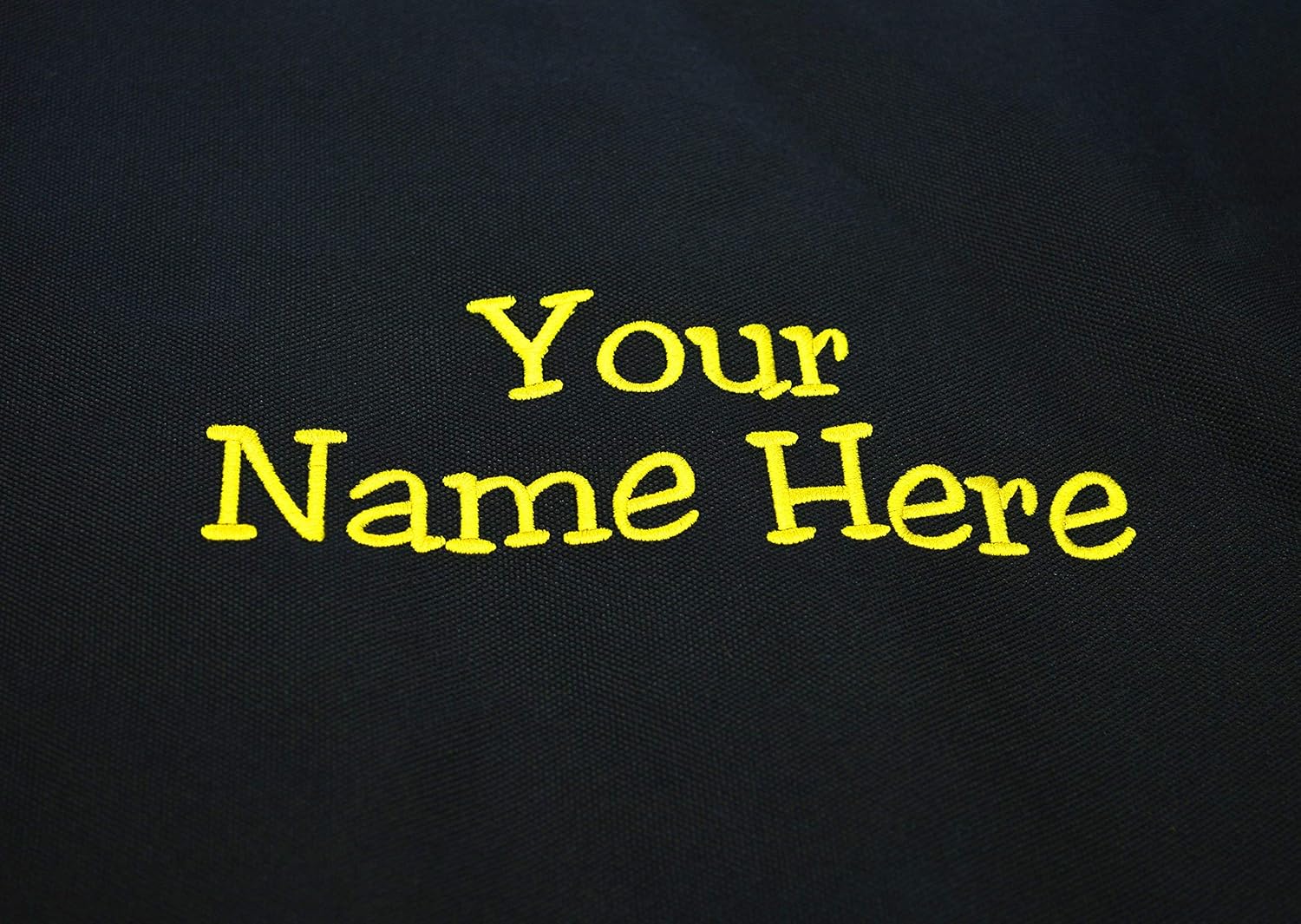 Lightning X Customizable Premium 3XL Firefighter Step-in Turnout Fire Gear Bag w/Embroidered Name - BLACK