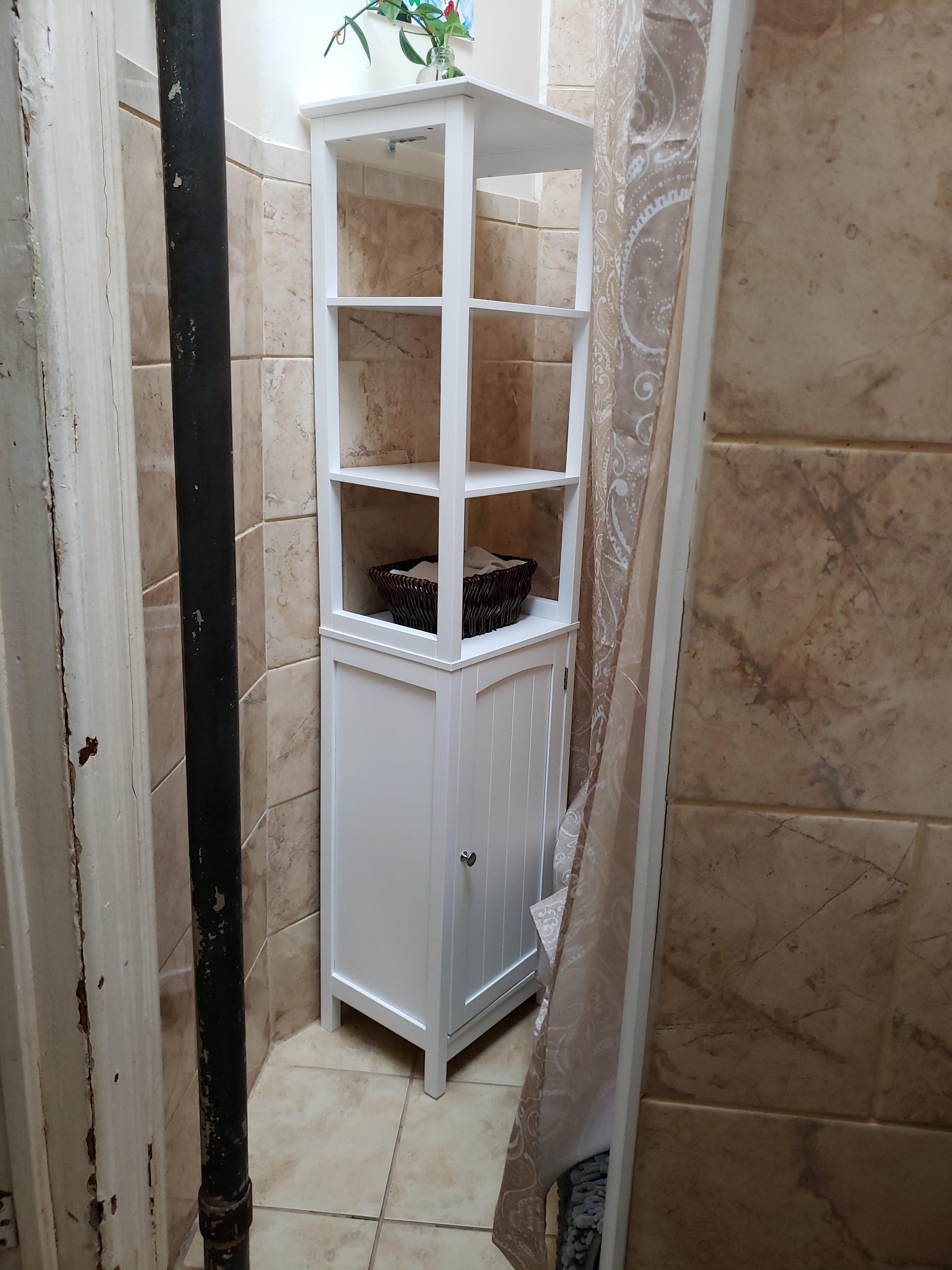 19/mo Finance VASAGLE Floor Multifunctional Bathroom