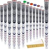 SAPLIZE Cross Cord Golf Grips Set of 13 Grips with