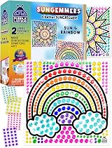 Purple Ladybug SunGemmers Suncatcher Kit Kids 5+ No-M mess Craft Set view 1