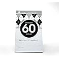 Retirement Count Down Calendar - 5.75"x3.75" - Black and White Tear Off Countdown Desk Calendar (White and Black, 60-Day Retirement)