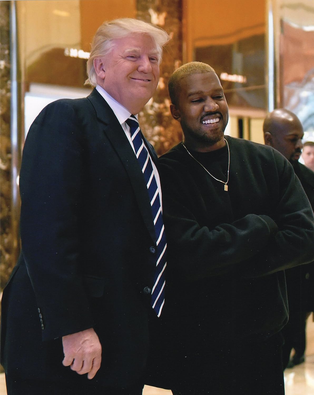 Amazon Com President Donald J Trump And Kanye West Poster Art Free Thinkers Posters Artwork 20x24 Everything Else