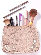 BRUBAKER Beautyset Cherry Blossom Bath Shower 4 Pcs Gift Box Cosmetic Bag view 3