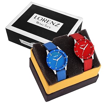 Lorenz Combo of 2 Analog Watch for Women/Watch for Girls- AS-2426A