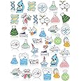 40 Pcs Science Enamel Pins for Badge Science Pins Bulk Cute Kawaii Pins Cartoon Scientist Science Pins Lapel Laboratory Chemistry Brooch Pin for Lab Week Gifts Backpacks Kids Adults Caps Bags