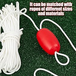 Lewtemi 8 Pcs Buoys Floats Rope Floats
