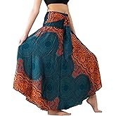 Long Skirts for Women Maxi Boho Skirt Floral Print