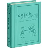 WS Game Company Catch Phrase Vintage Bookshelf Edition Party Word Game Set | Classic Word Game, Linen-Wrapped Book Box, Integrated Storage, Electronic Timer, 4 or More Players, Adults and Kids 12 and Up