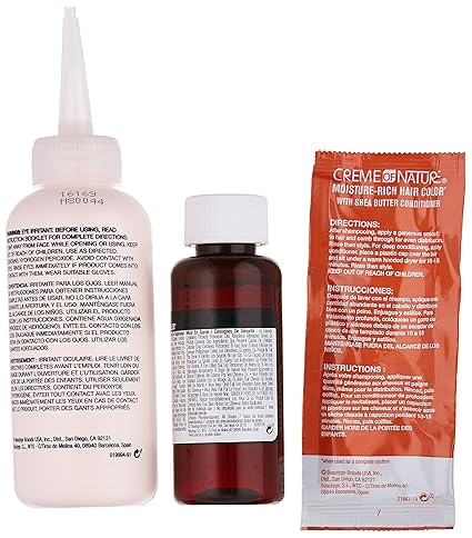 Amazon Com Creme Of Nature Liquid Hair Color Red Hot Burgundy
