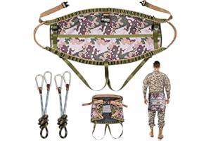 2024 𝐔𝐩𝐠𝐫𝐚𝐝𝐞𝐝 Hunting Saddle Kit, Lightweight Hammock Tree Saddle Holds Up to 8818LBS, Saddle Stand Hunting System Ac