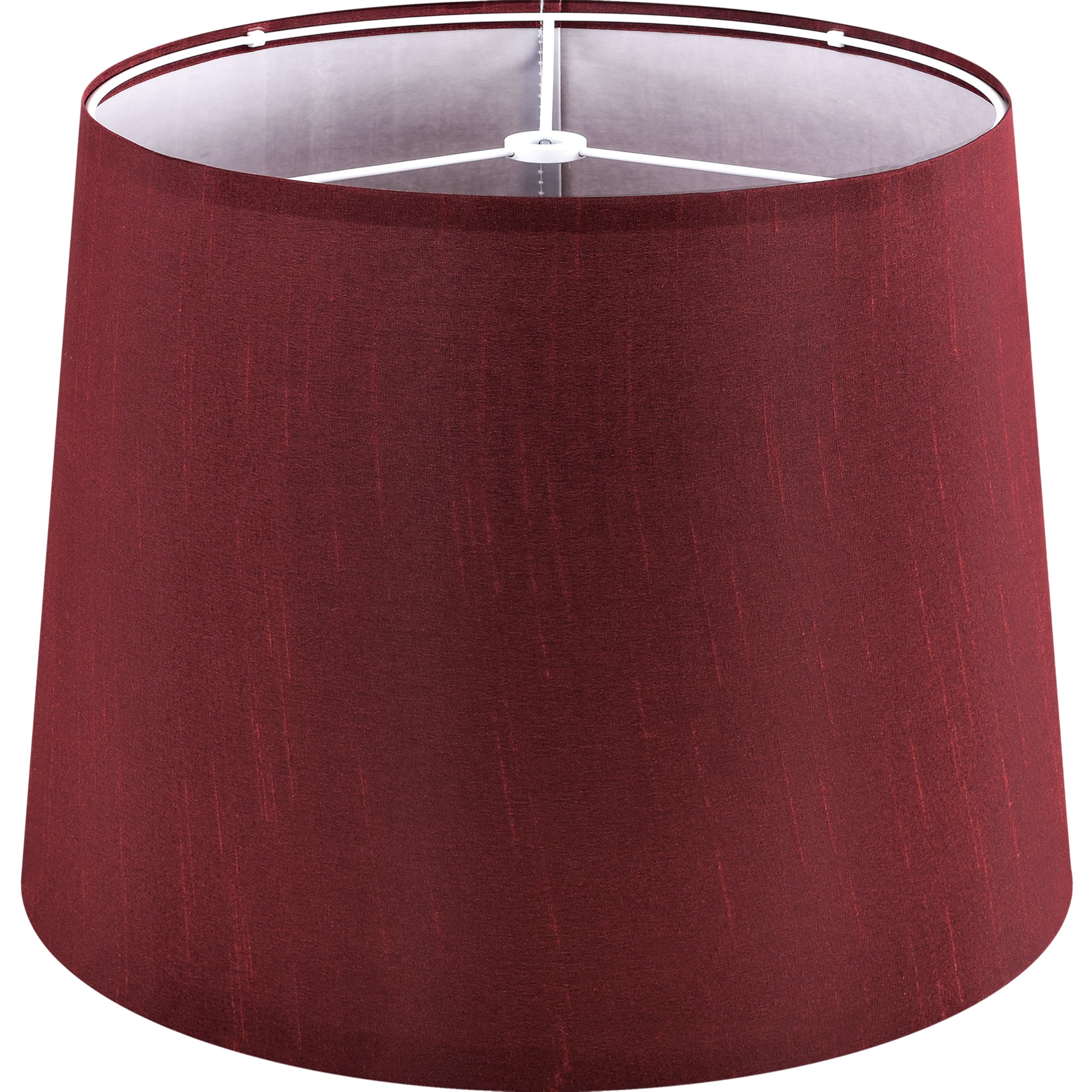 Photo 1 of GOSO Burgundy Lamp Shade Medium Drum,11×13×10 Inches Spider Art Deco Lampshades for Table Lamps and Floor Lamp Replace the Decorated Charming Retro Bedroom,Dining Room,Living Room,Simple Assembly