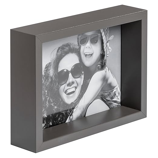 BD Art 20 x 25 cm Box Bilderrahmen, Grau I