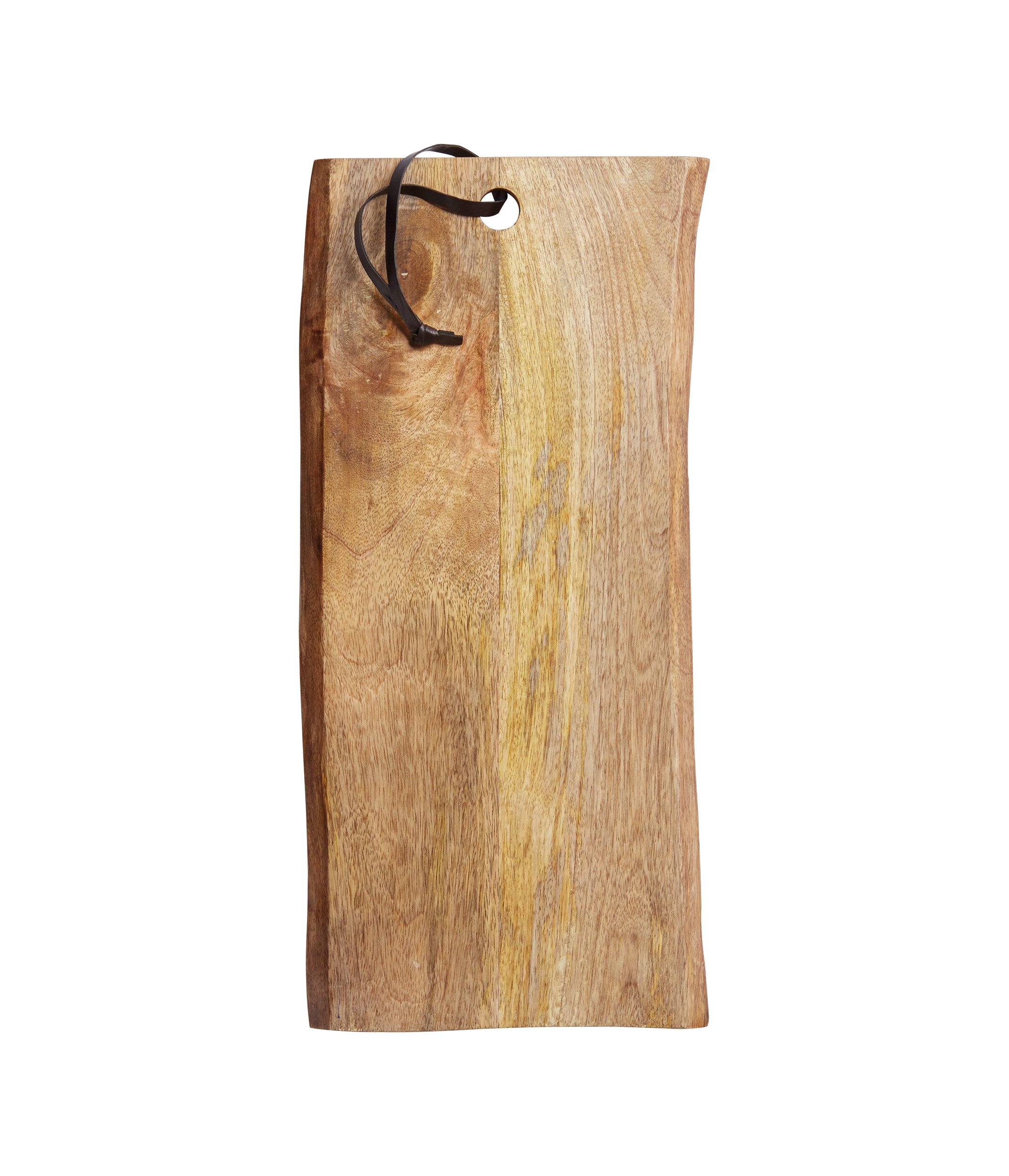 MasterClass Large Rustic Mango Wood Chopping / Serving Board, 23 x 50 cm (9" x 19.5"), Brown