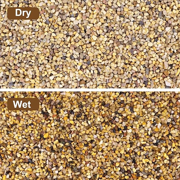 NATURAL COARSE SAND,ROCKS FOR PLANTS,DECORATIVE STONES,AQUARIUM SAND,SUCCULENTS AND CACTUS BONSAI DIY PROJECTS ROCKS,PEBBLES FOR INDOOR PLANTS,GRAVEL(STONES SIZE:3~5 MM) 1 LB