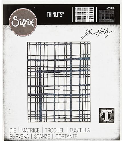 Amazon.com: Sizzix Thinlits Die Set 7PK Woodgrain Colorize by Tim