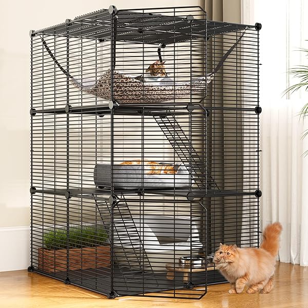 YITAHOME CAT CAGE INDOOR CAT ENCLOSURES DIY CAT...