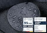 aZengear Self-Adhesive Repair Patches Kit 11 Shapes 30+ Colours Charcoal view 5