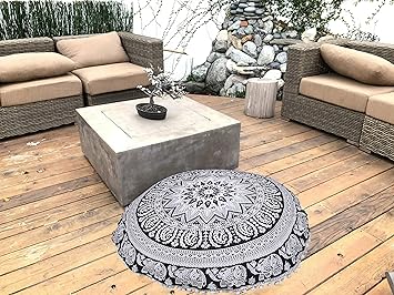 Amazon Com Charoli Enterprises Home Decor Mandala Floor Pillows