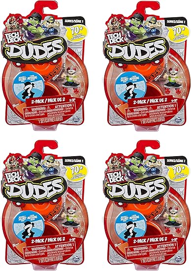 tech deck dudes 4 pack