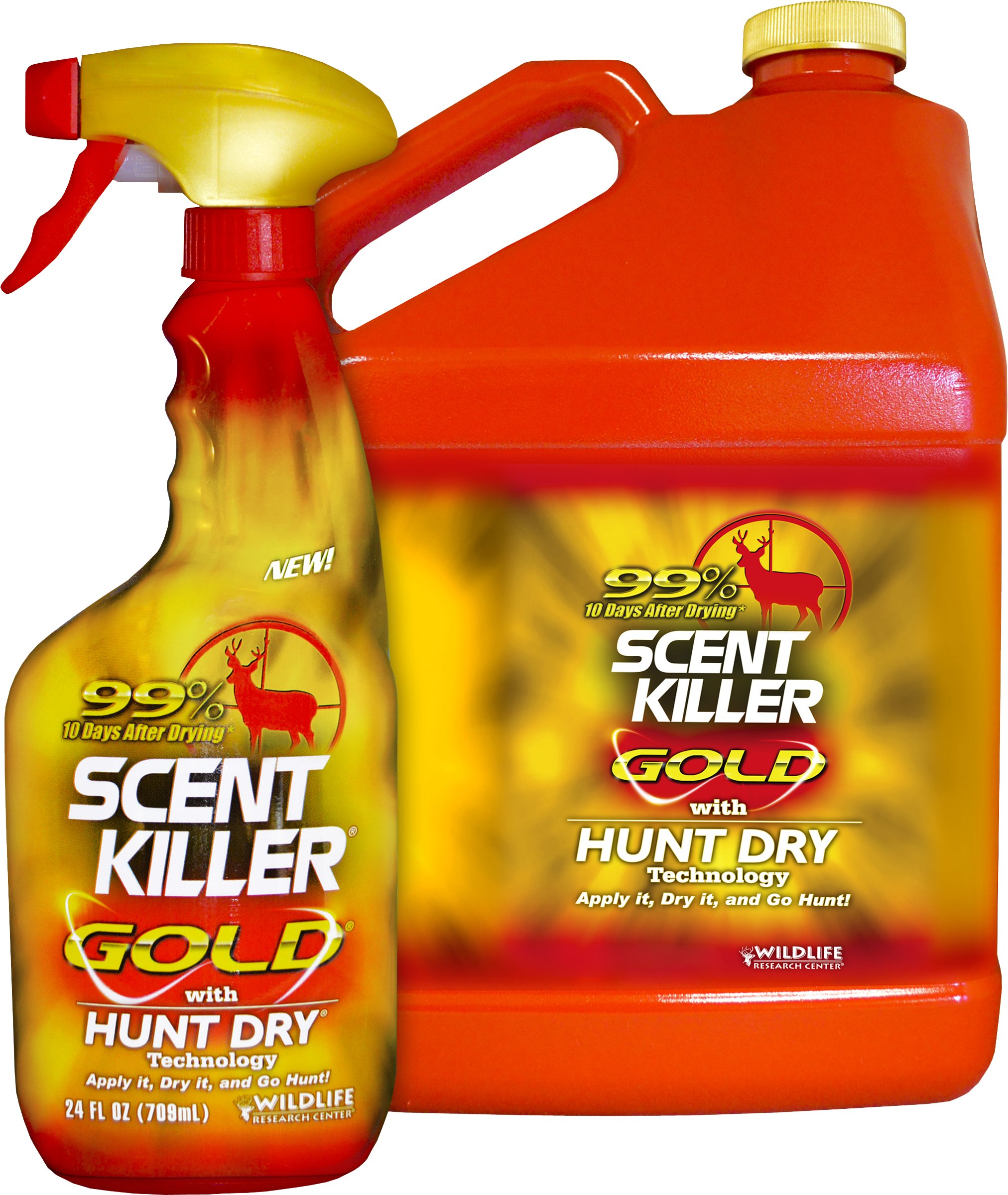 Scent Killer Wildlife Research Center Gold Spray Gallon Combo 24 fl oz