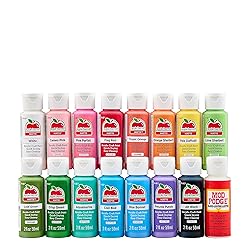 Apple Barrel Spring Colors Kit, 16 Piece Set