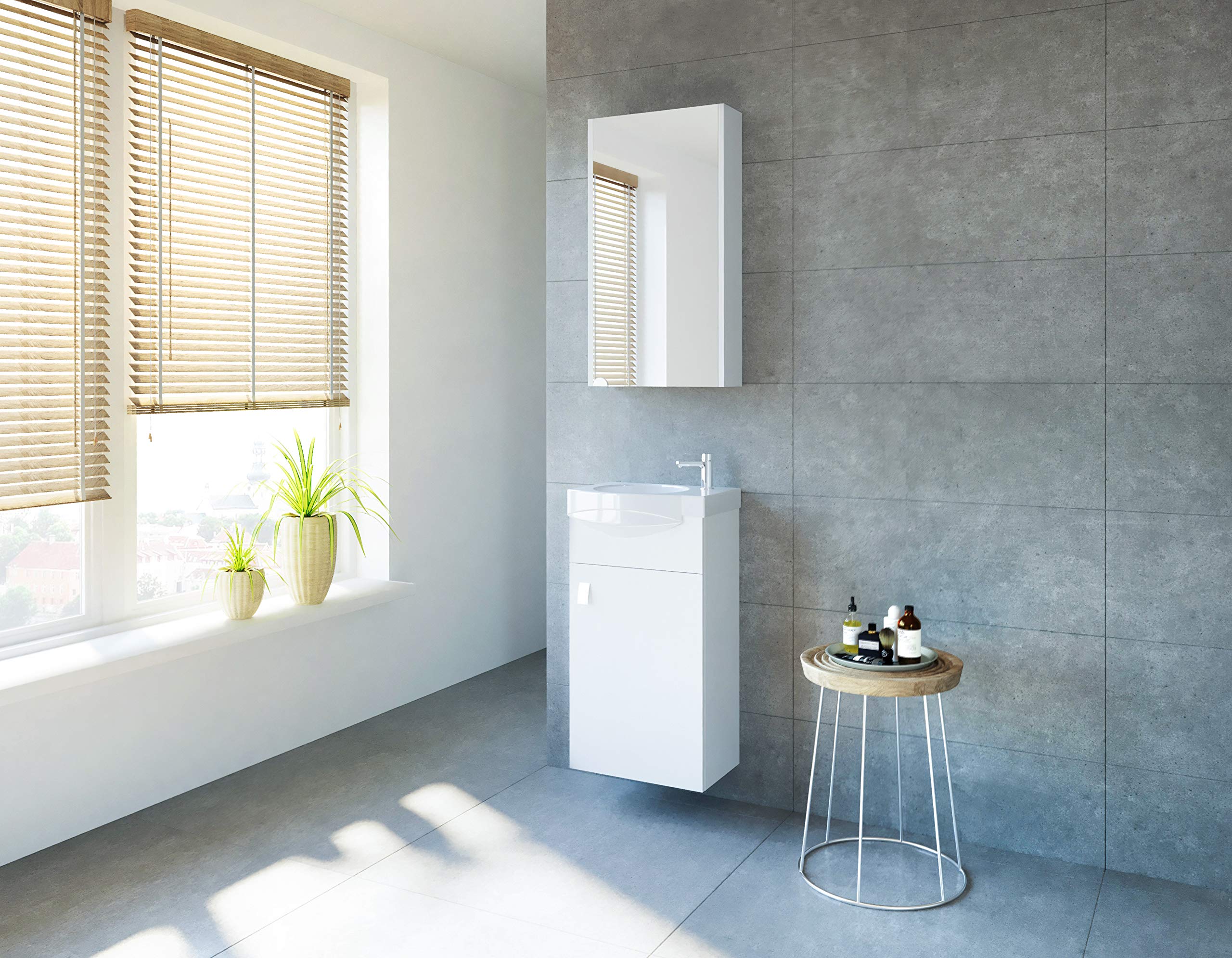 Planetmobel-Mueble-de-bano-para-Invitados-Mueble-de-Lavabo-Armario-de-ceramica-Armario-con-Espejo