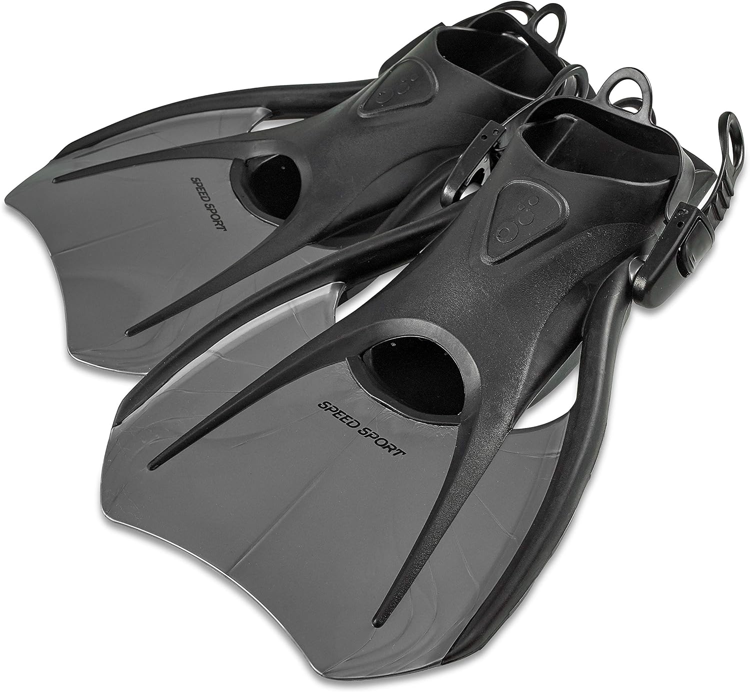 Phantom Aquatics Snorkel Fins, Swim Fins Travel Size Short Adjustable for Snorkeling Diving Adult Men Women Kids Open Heel Swimming Flippers + Net Carry Bag… : Sports & Outdoors