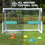 Northern Stone Ultimate All Weather uPVC Football Goal 6ft x 4ft 70mm Posts view 5
