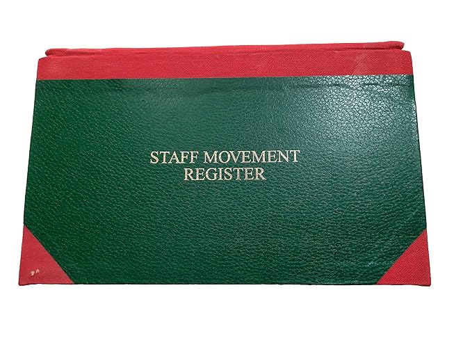 LRS Staff Movement Register 100 Pages (Pack of 2) Amazon.in Office