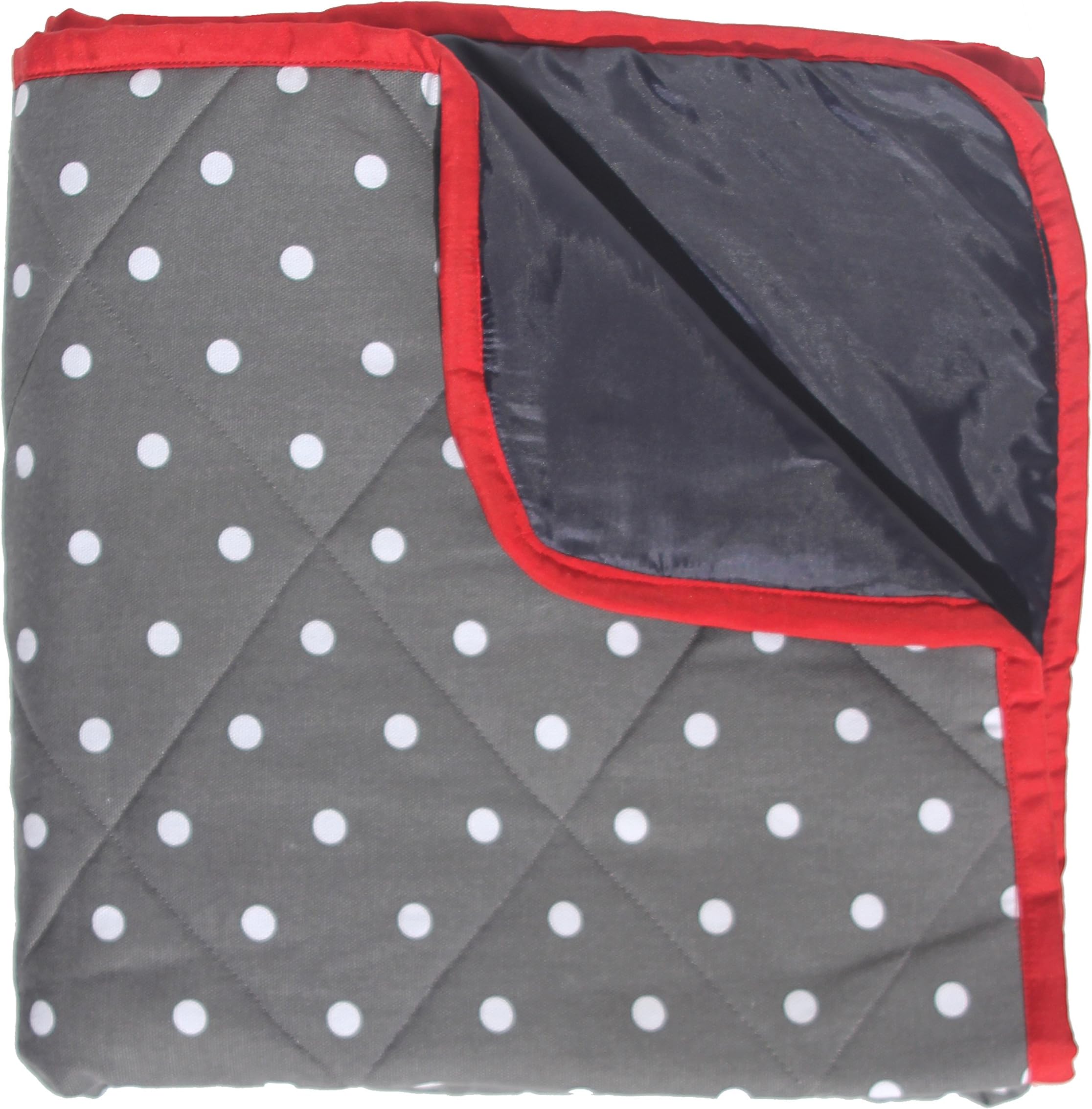 Just a Joy Baby Play Mat with Waterproof Backing - Grey (Padded)