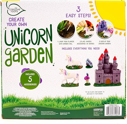 unicorn garden toy
