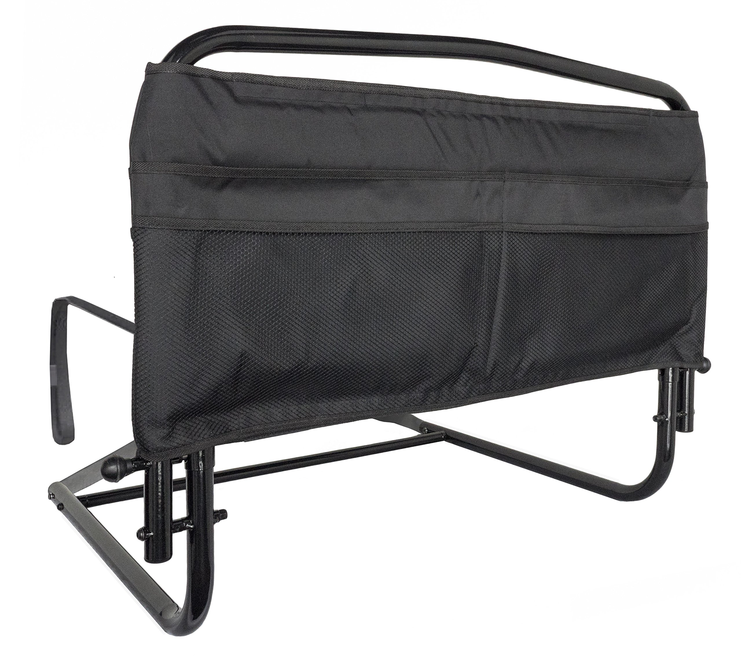 Stander 30” Safety Bed Rail, Adjustable Bed Guard, Bed Safety Rail for Elderly with Padded Organizer Pouch (Eligible for VAT Relief in the UK)