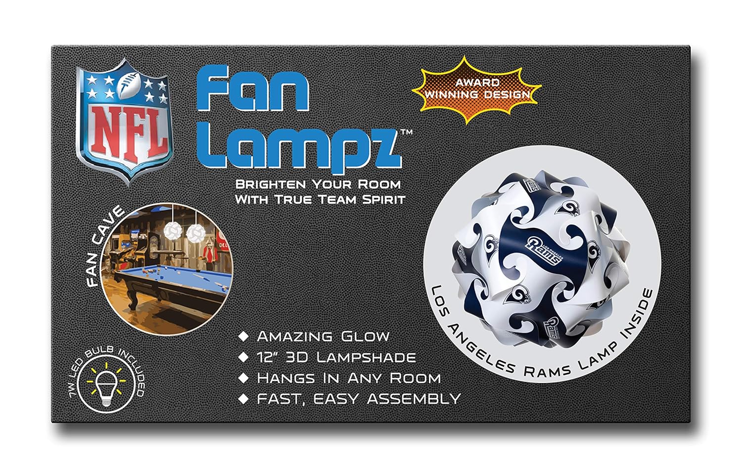 Garages FanLampz Original SelfAssembly Lighting System for Patios Man