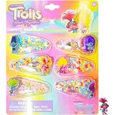 Luv Her Magical Confetti Hair Clips for Kids - 6pc Cute Character Charms Hair Accessories with Favorite Luv Her Characters, Ages 3+
