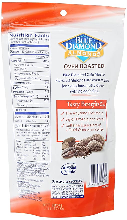 Oven roasted coffee almonds (041570110515)