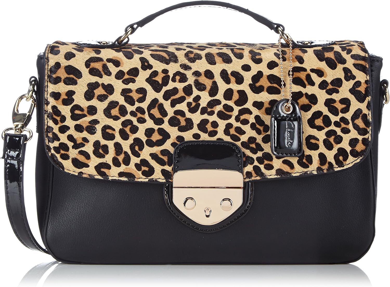 clarks leopard print bag
