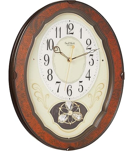 Amazon.com: Seiko Clock AM258W Wall Clock, Melody Clock, Radio