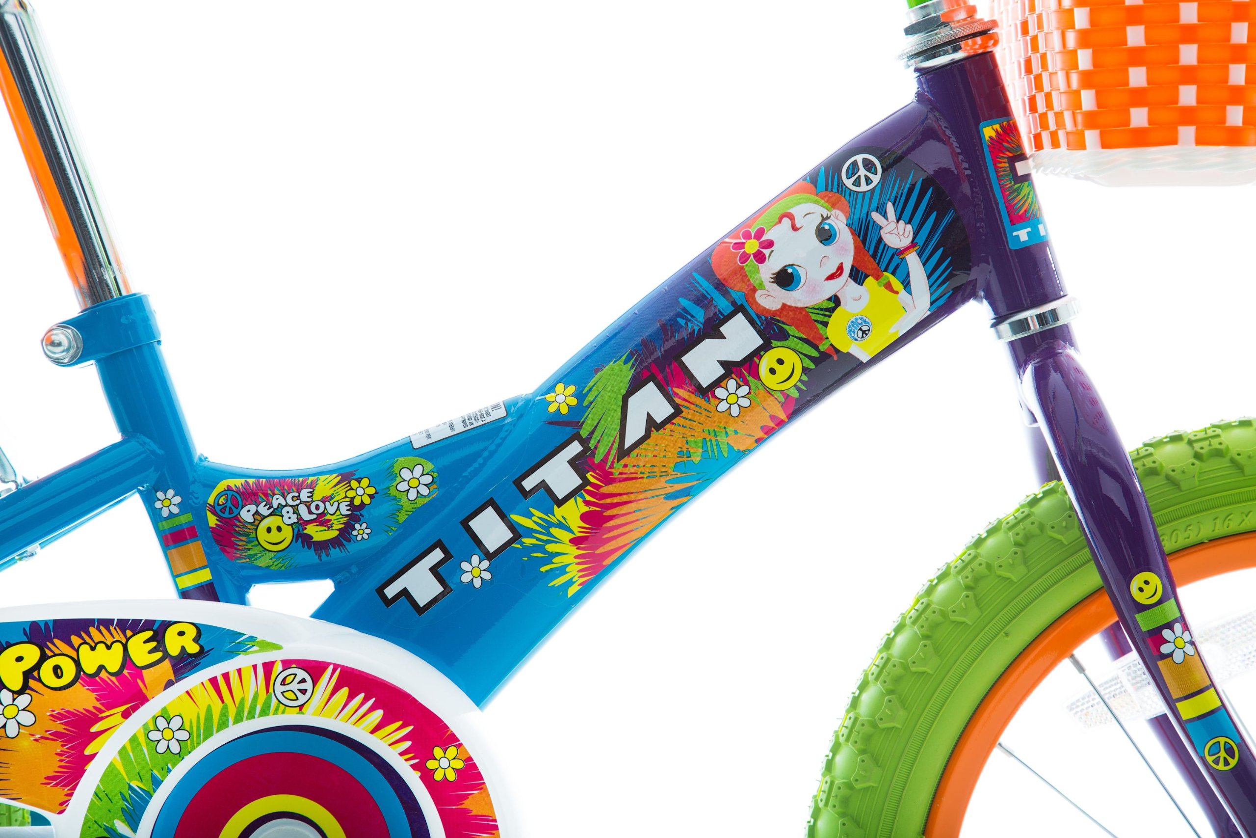 Titan Girl's Flower Power Princess BMX Bike, Multi Color, 16Inch eBay