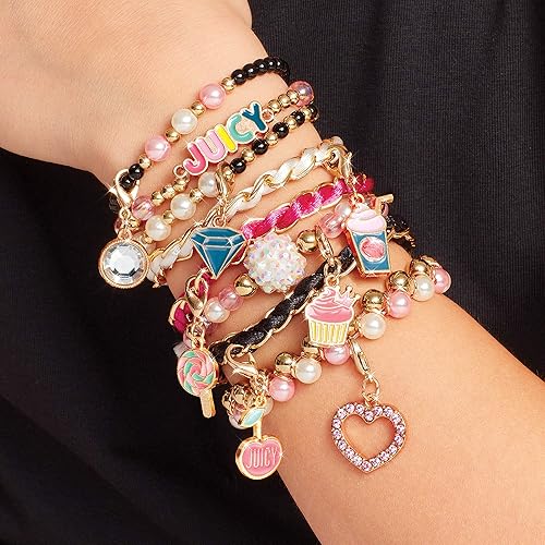 Make It Real Juicy Couture Pink and Precious Bracelets DIY