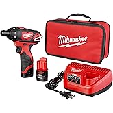 Milwaukee 2401-22 12-Volt Li-Ion Compact Driver Kit