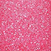 Pink Sanding Sugar for Baking, Pink Sprinkles 130g/4.59oz, Pink Sanding Crystal Sugar Sprinkles for Baking, Cupcake, Cookie and Donuts Toppings, Wedding, Birthday Party Supplies