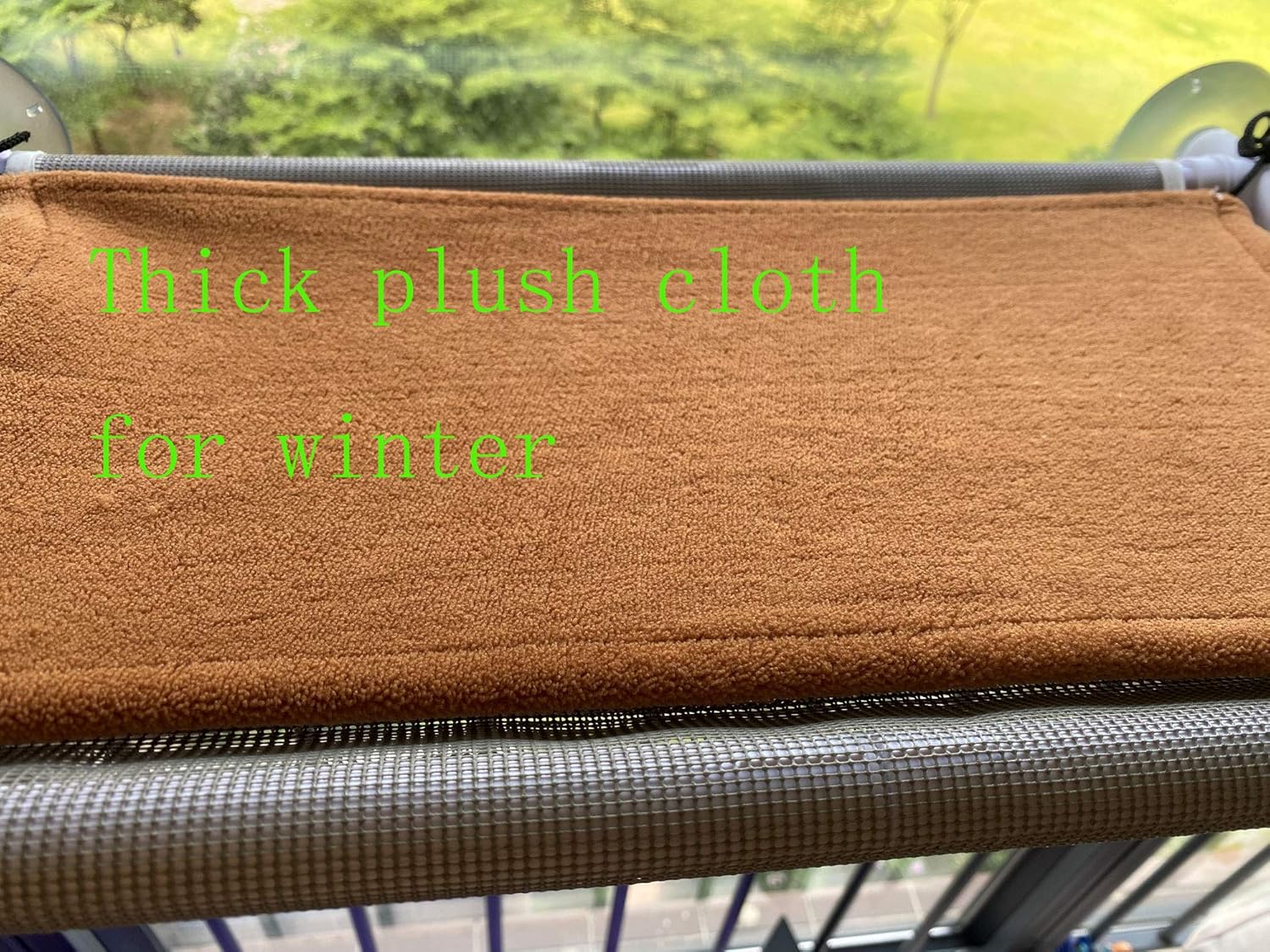 Cat Bed, Hammock Window Seat and Window Perch for Large cat: Kitchen & Dining