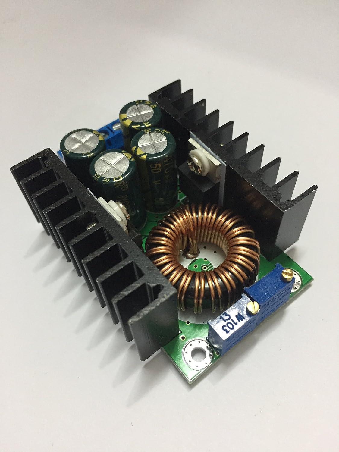 12A step-down adjustable power module 300W with charging instructions ...